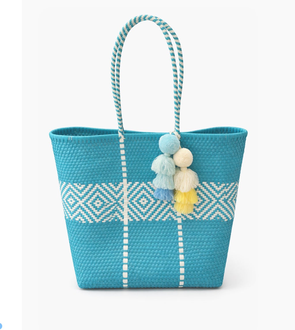 Maxi Tote Aqua