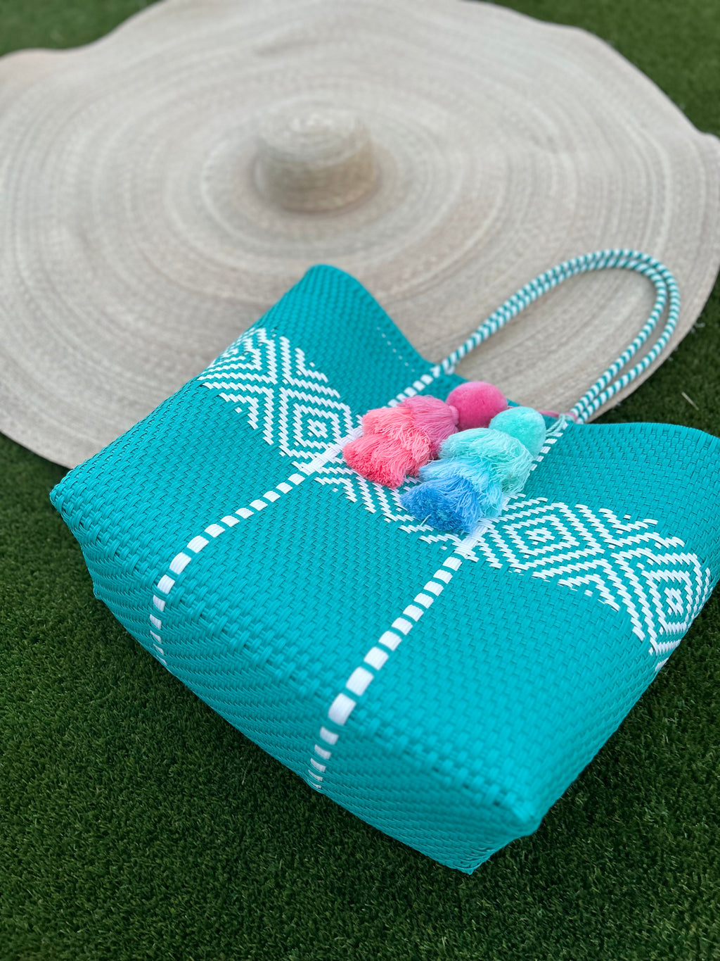 Maxi Tote Aqua