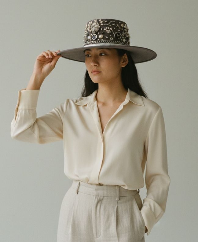 Cordobés Pearl Luxe Hat