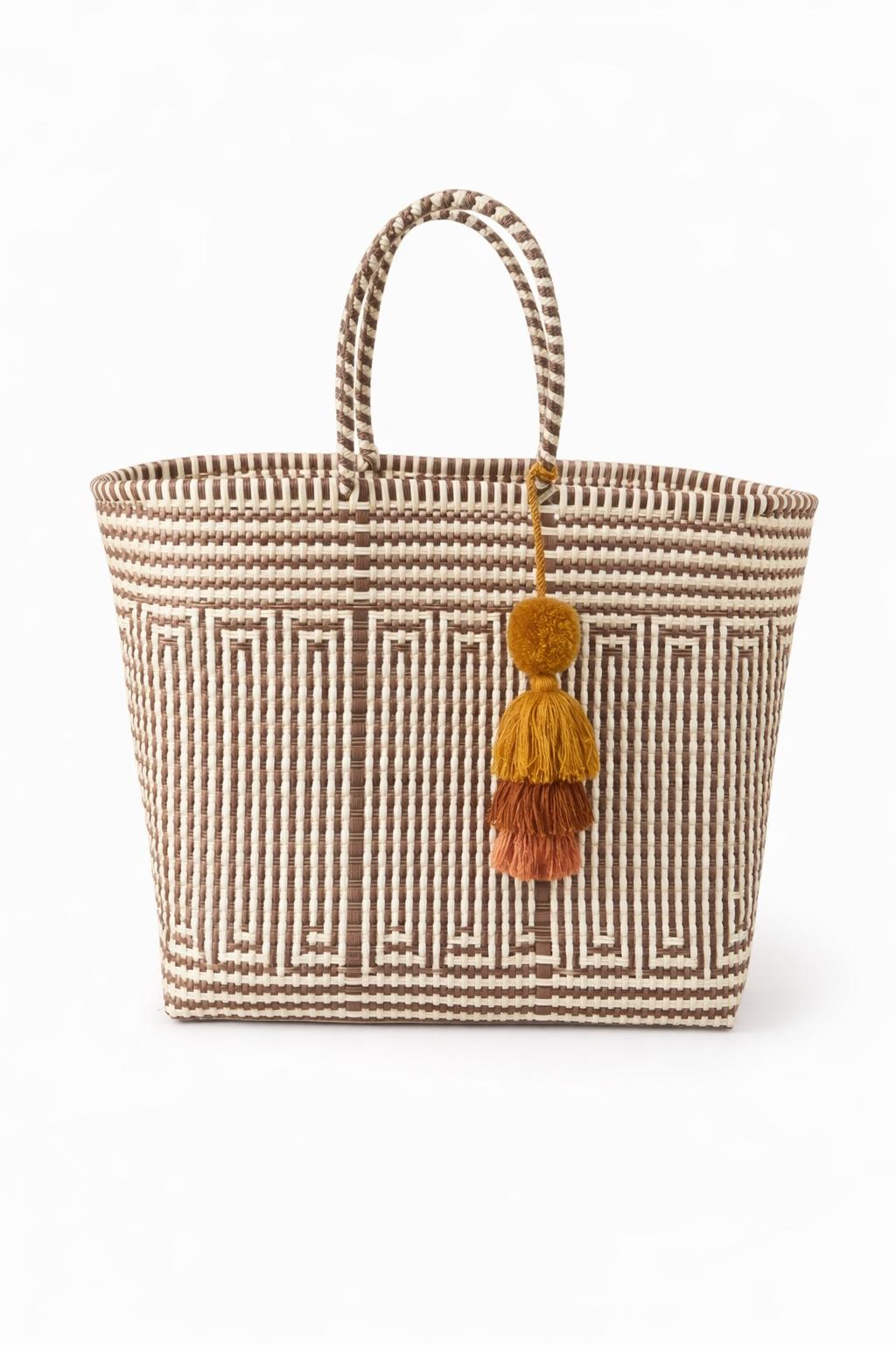 Maxi tote Sand