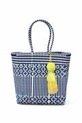 Crux Deep Blue Tote Bag