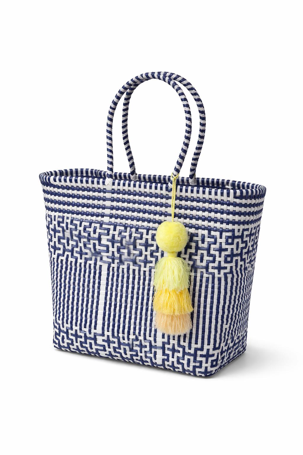 Crux Deep Blue Tote Bag