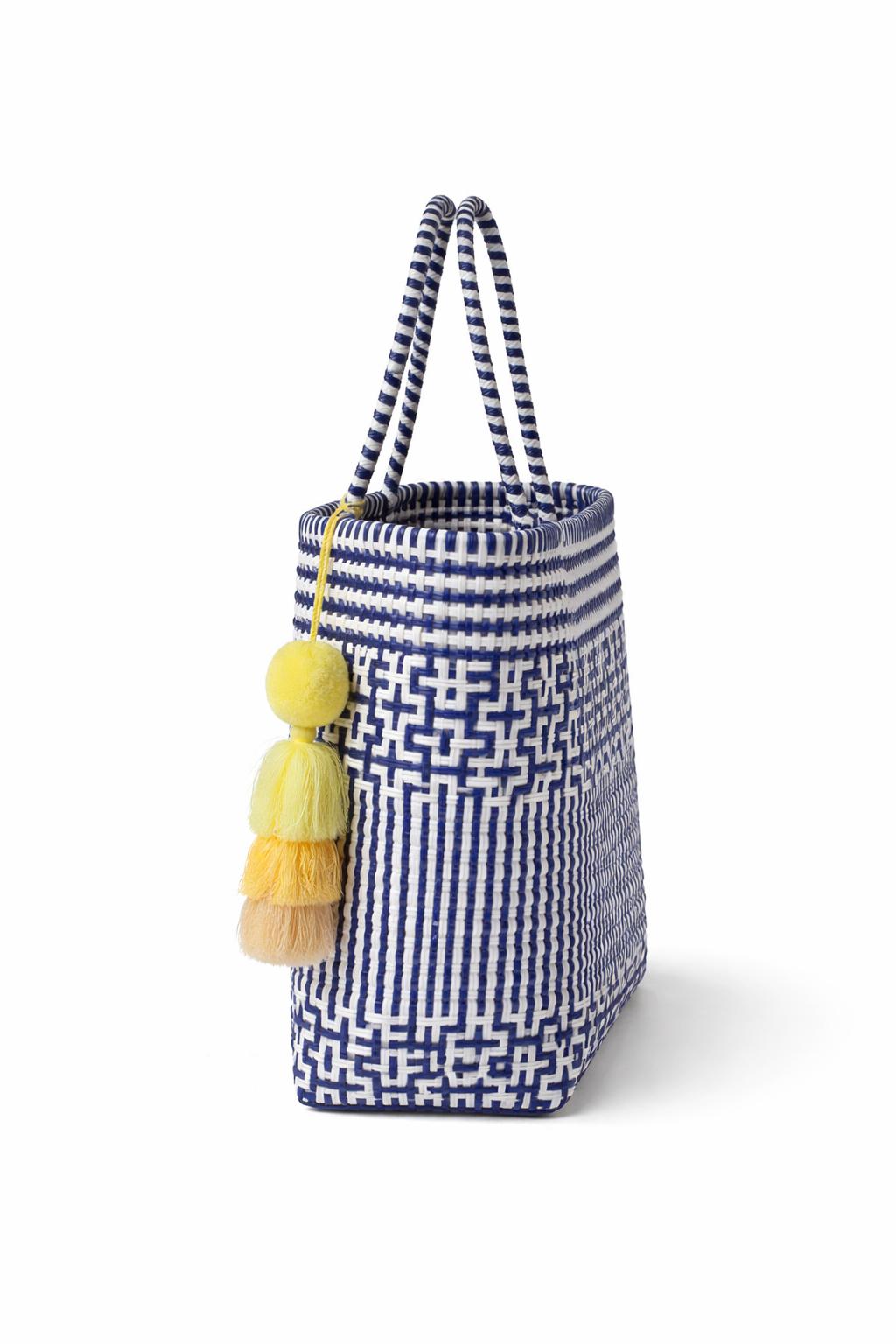 Crux Deep Blue Tote Bag