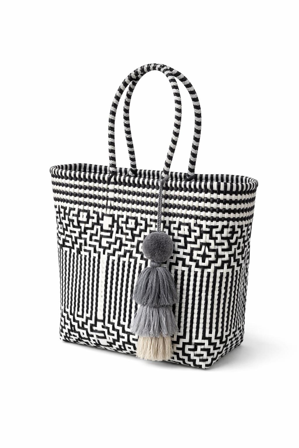 Crux Black Tote Bag