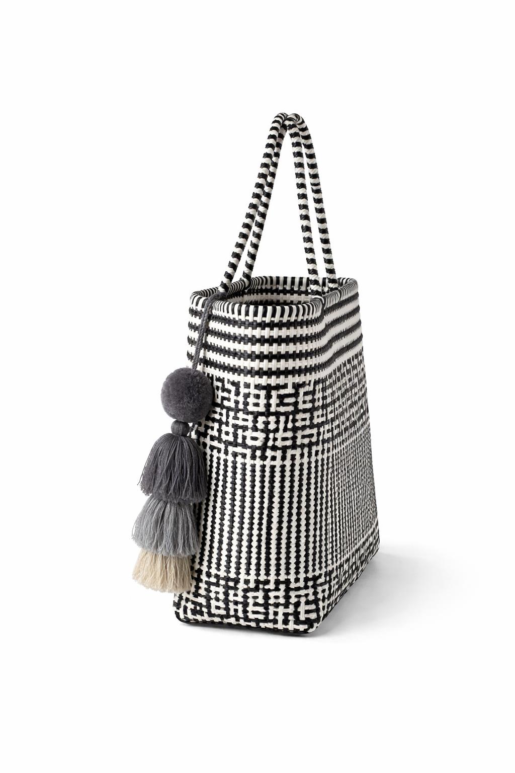 Crux Black Tote Bag